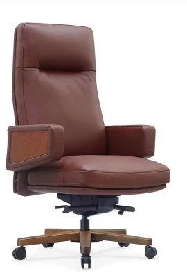 Кресло для руководителя Riva Design Rafael A2119 коричневая кожа