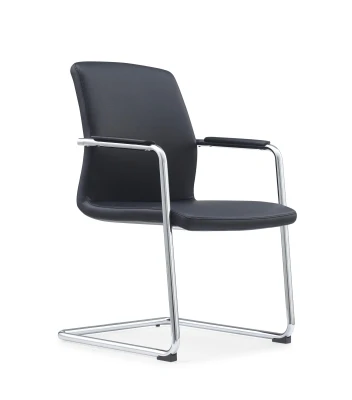 Конференц-кресло Riva Design Amore C2412 черная премиум экокожа
