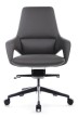 Кресло для персонала Riva Design Chair Aura-M FK005-В серая кожа - 1
