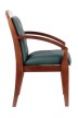 Офисный стул Riva Design Chair RCH М 175 D+Зелёная кожа - 2