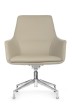 Конференц-кресло Riva Design Soul ST C1908 светло-серая кожа - 1
