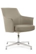 Конференц-кресло Riva Design Chair Rosso С1918 светло-бежевая кожа