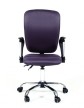 Кресло для персонала Chairman 9801 15-13 серый хром - 1